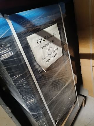 Estufa de pellets 6,4 kW