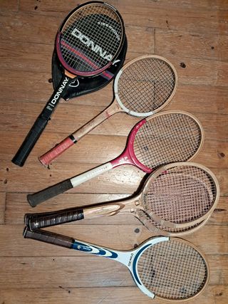 Raquetas de madera 6 - colección