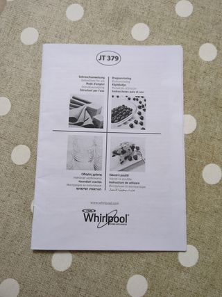 Horno microondas Whirpool JT379