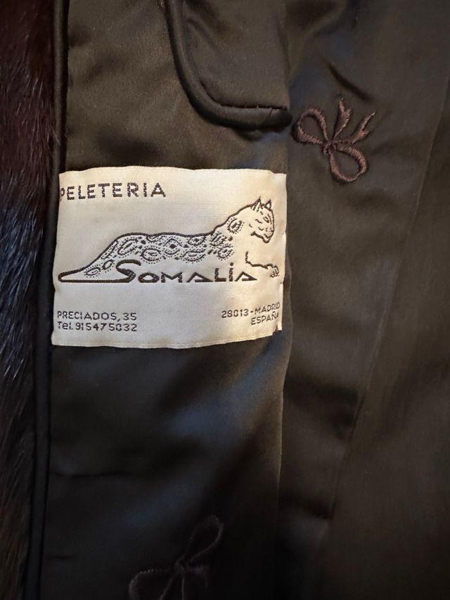 Abrigo vintaje de mujer