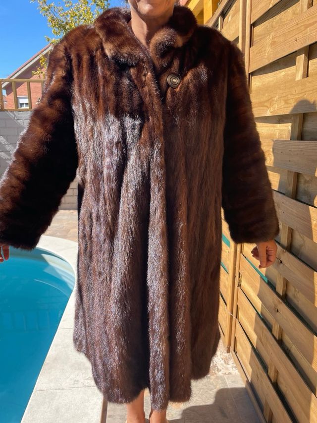 Abrigo vintaje de mujer