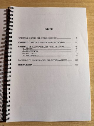 Libro: Preparación Física aplicada al Fútbol.