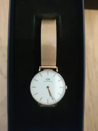 Daniel Wellington reloj oro rosa nuevo