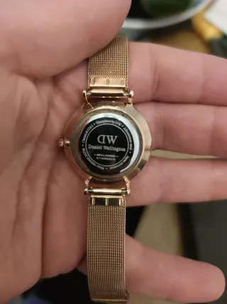 Daniel Wellington reloj oro rosa nuevo
