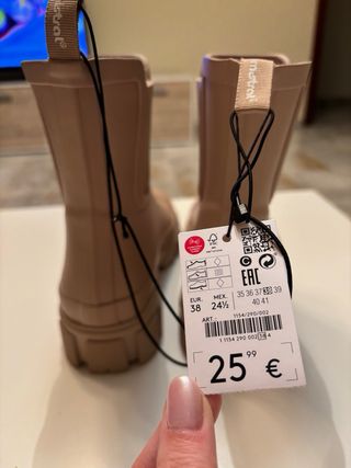 Botas Agua Mistral t38 Nuevas