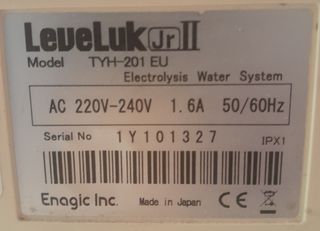 Enagic LeveLuk JR II Kangen TYH-201 EU filtraggio