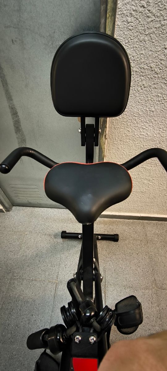 Bicicleta estática seminueva plegable