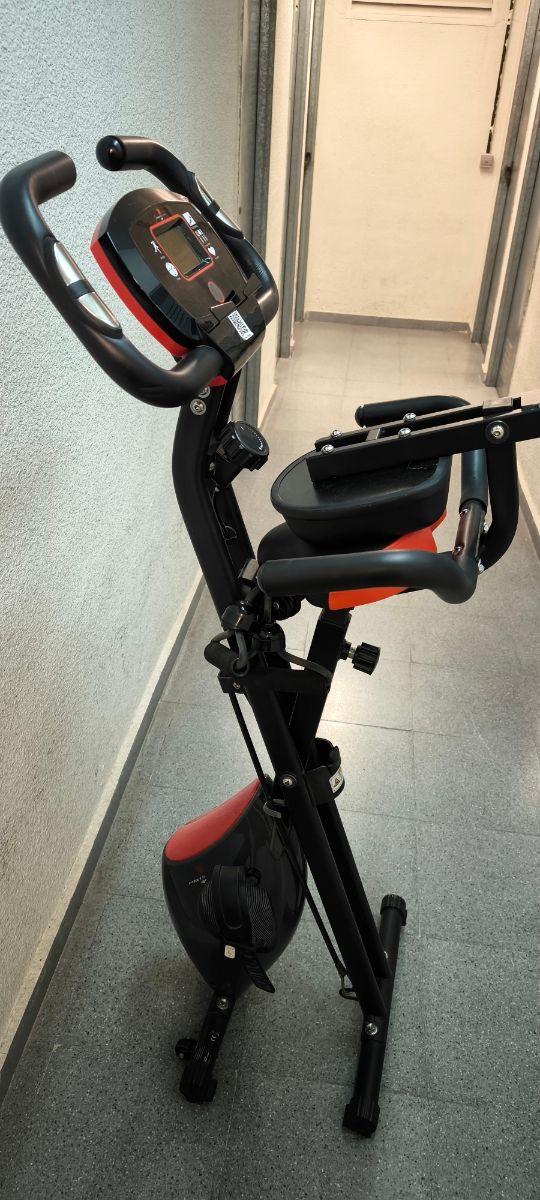 Bicicleta estática seminueva plegable