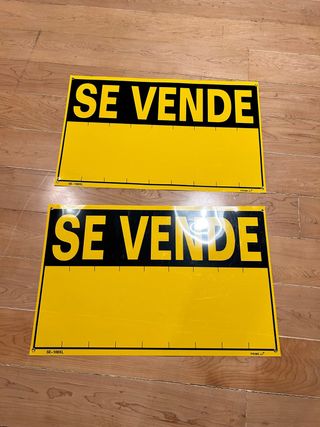 2 Letreros enormes SE VENDE