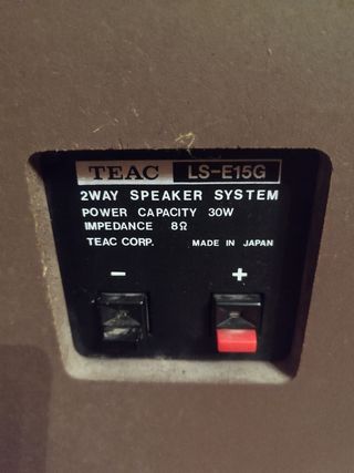 Altavoces teac LS-E15G
