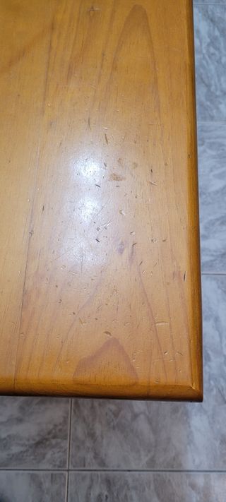 Mesilla de noche pino barnizado