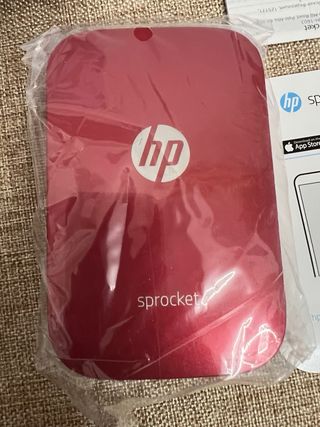 NUEVA HP Sprocket 100 ROJO con funda