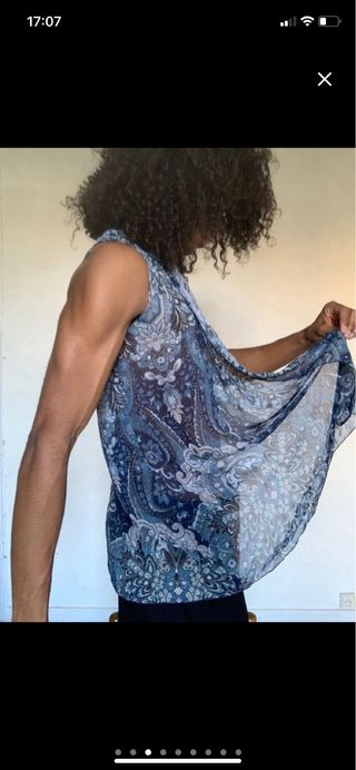 Blusa hippie paisley