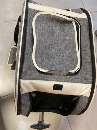 Transportin plegable mascotas