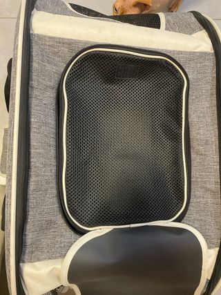 Transportin plegable mascotas