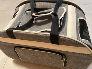 Transportin plegable mascotas