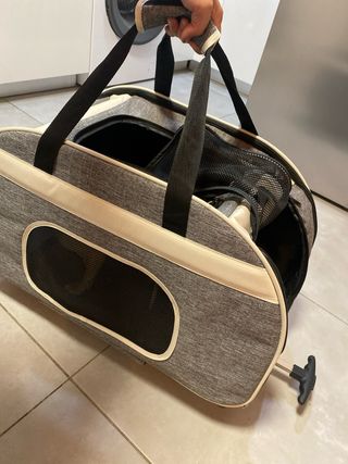 Transportin plegable mascotas