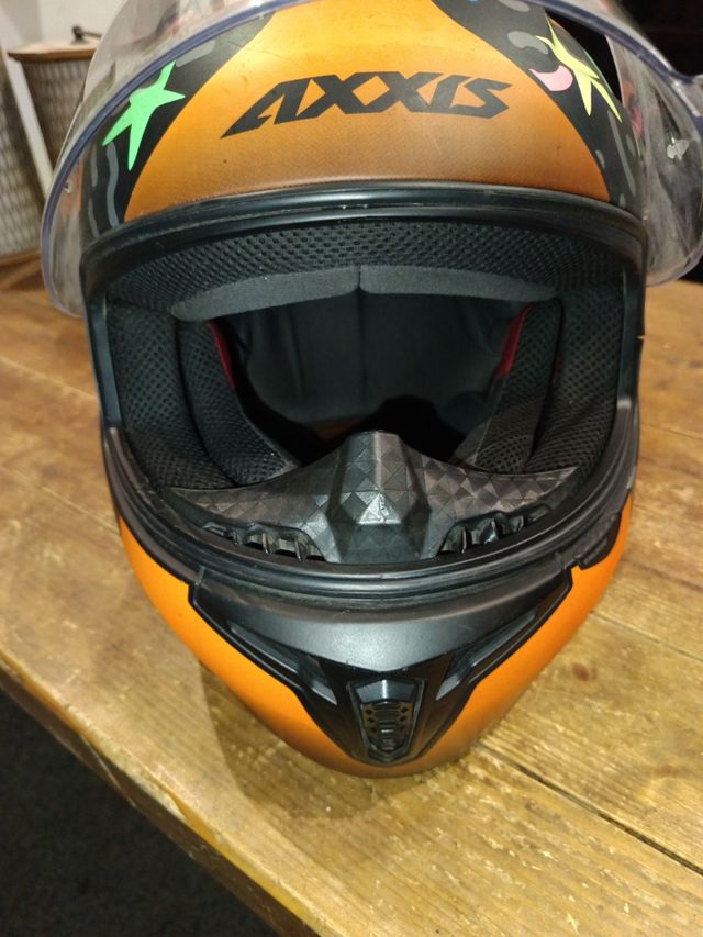 Casco moto axxis