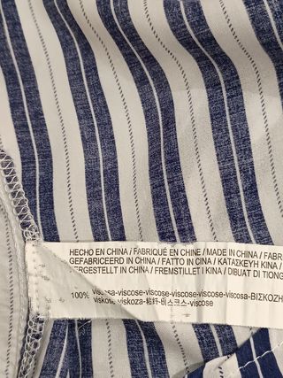 Camicia donna a righe Stradivarius