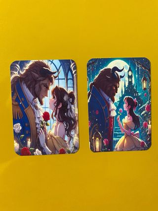 2 calamite da frigo beauti and the beast