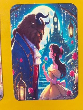 2 calamite da frigo beauti and the beast