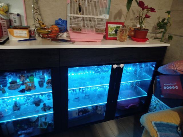 Mueble de cocina moderno led