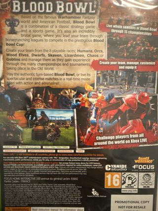 Blood bowl PRECINTADO