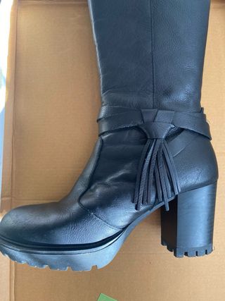Botas altas piel
