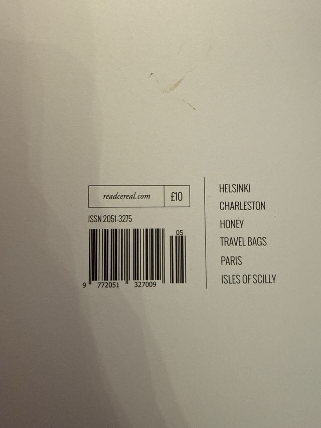 Cereal Magazine Travel and Lifestyle V5