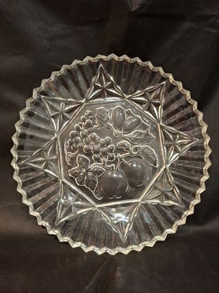 Bandeja grande cristal