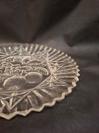 Bandeja grande cristal