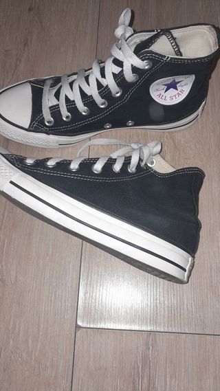Converse botas negras. Mujer. Numero 37.5