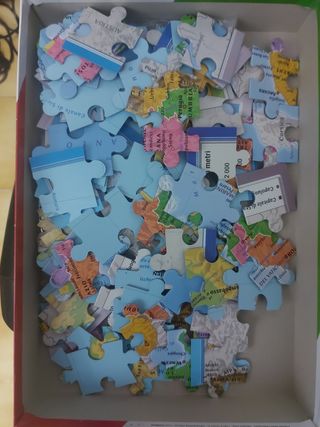 Puzzle geografico Italia Clementoni
