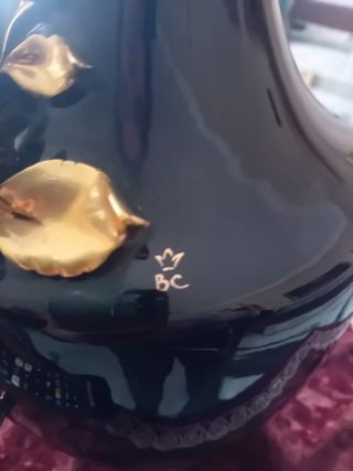 vaso decorazioni in oro 