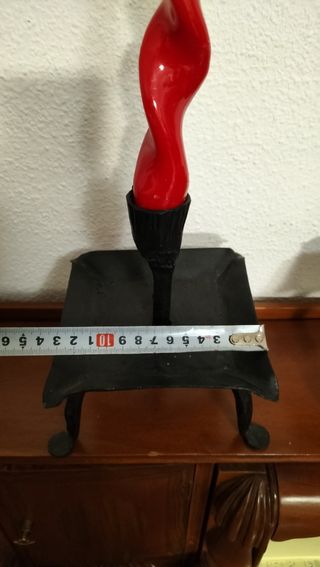 Candelabros hierro forjado 