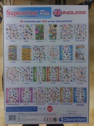 Sapientino Più Inglese Clementoni