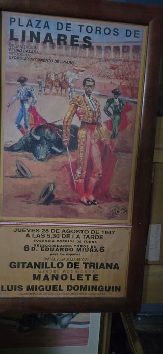 Cartel toros 1947
