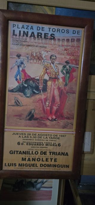 Cartel toros 1947