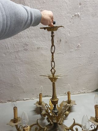 Lampara techo clasica