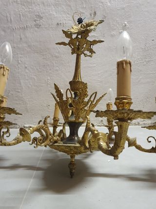 Lampara techo clasica