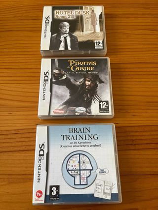 nintendo ds lite y juegos