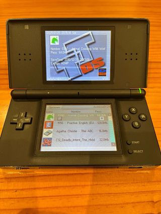 nintendo ds lite y juegos
