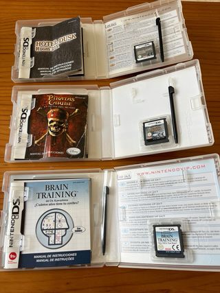 nintendo ds lite y juegos