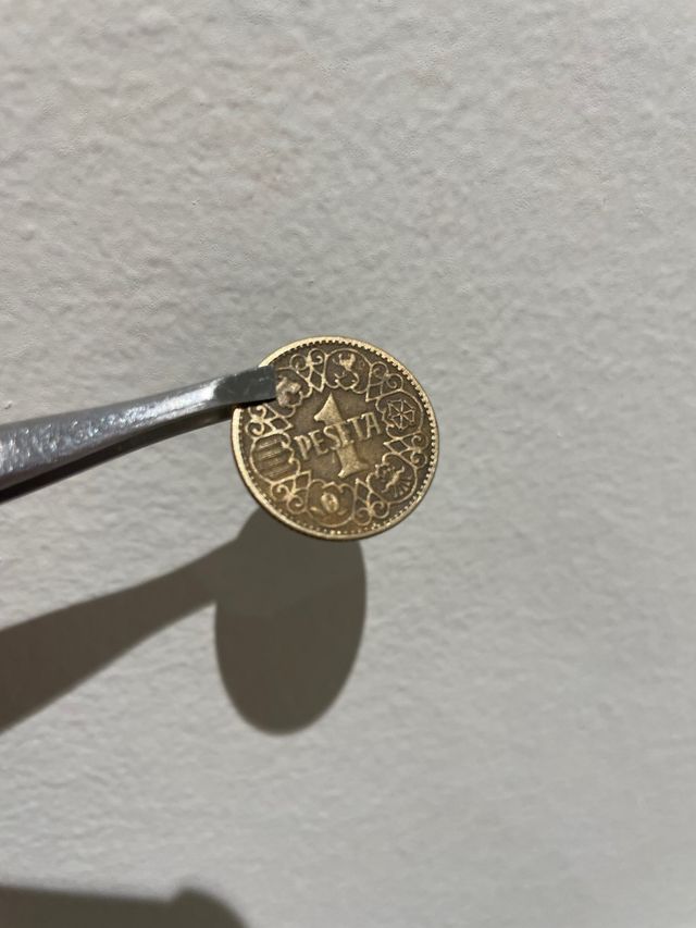 Moneda 1 peseta 1944