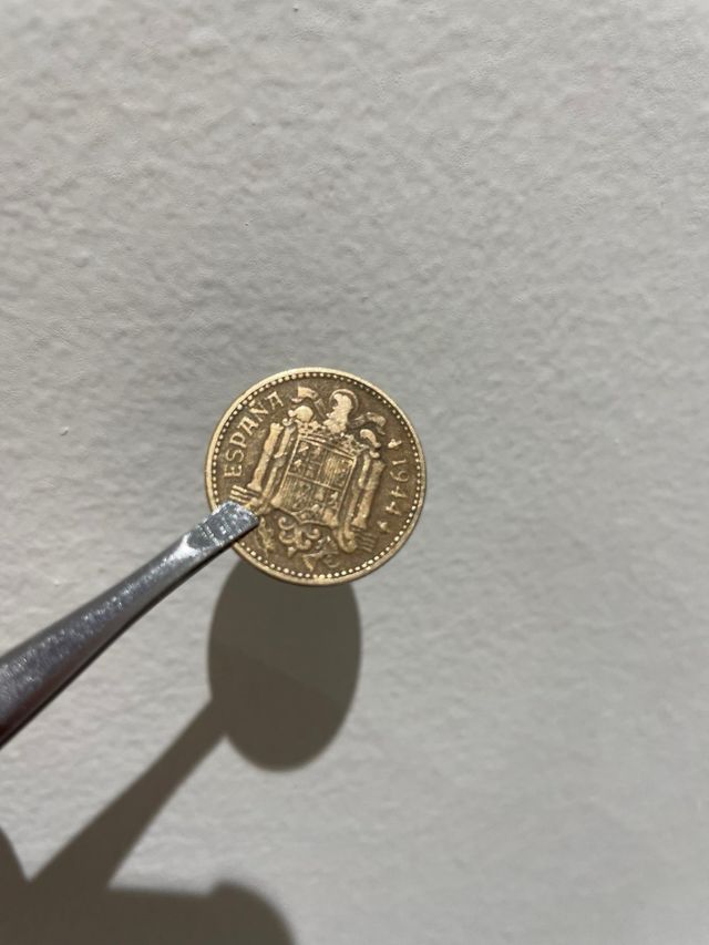 Moneda 1 peseta 1944