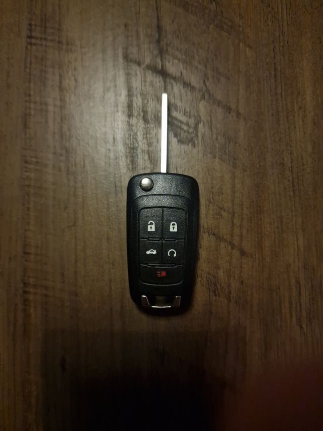 Carcasa de llave para Chevrolet. Sin placa