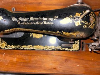 Maquina de coser singer con numero de serie F