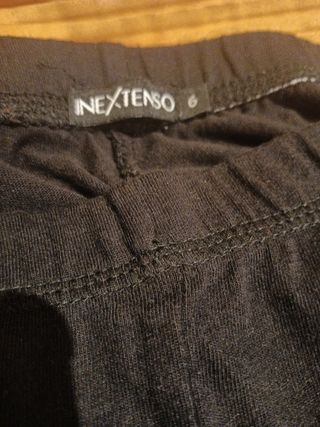 Calças leggings pretas 6 anos