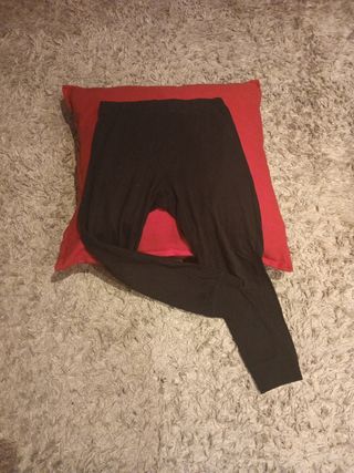 Calças leggings pretas 6 anos