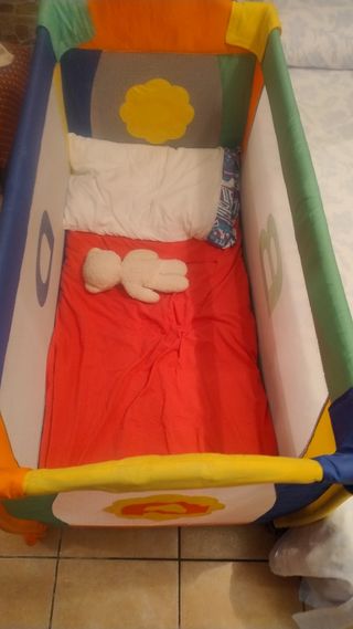 Cuna bebe de viaje